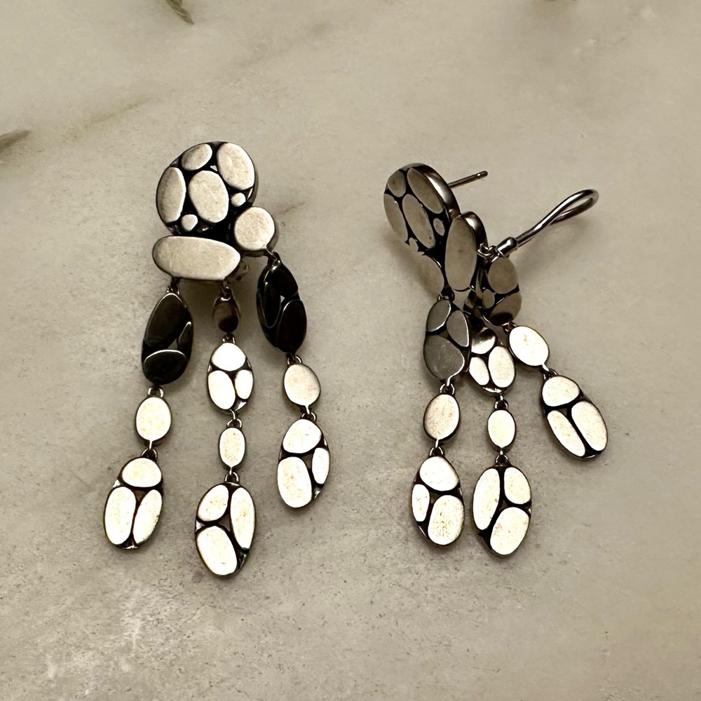 John Hardy Kali Menari Chandelier Earrings